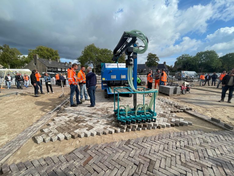 Machinaal straten